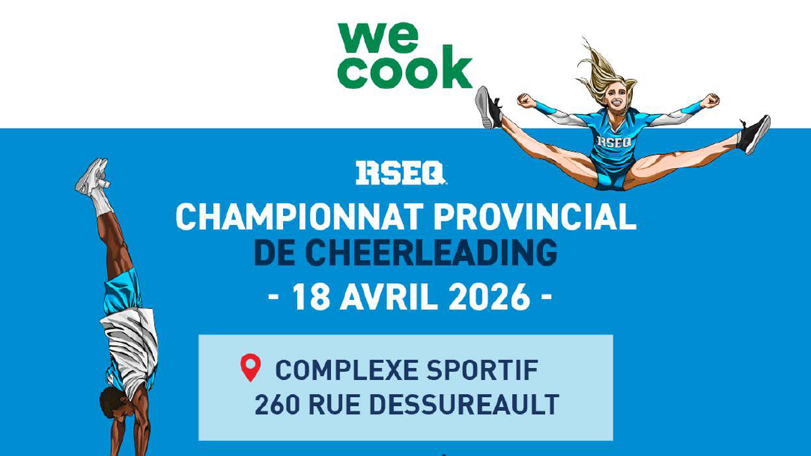 Championnat provincial de cheerleading scolaire & collégial RSEQ 2026