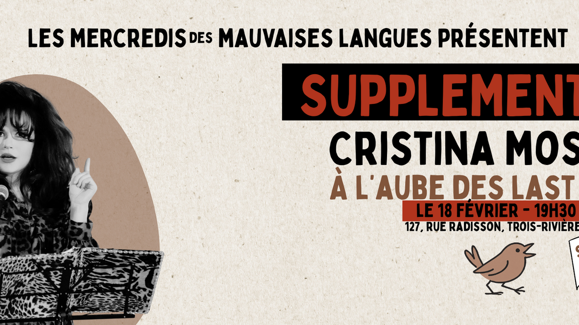 Cristina Moscini SUPPLÉMENTAIRE