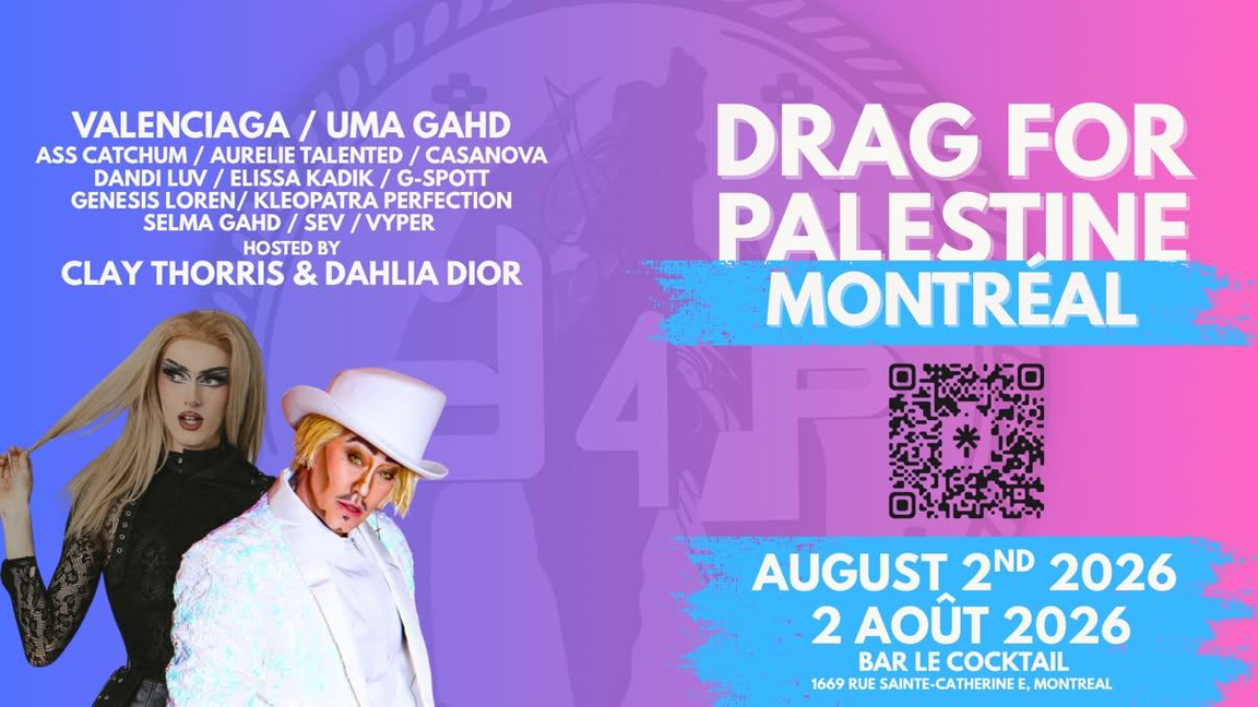 Sunday Funday: Drag for Palestine