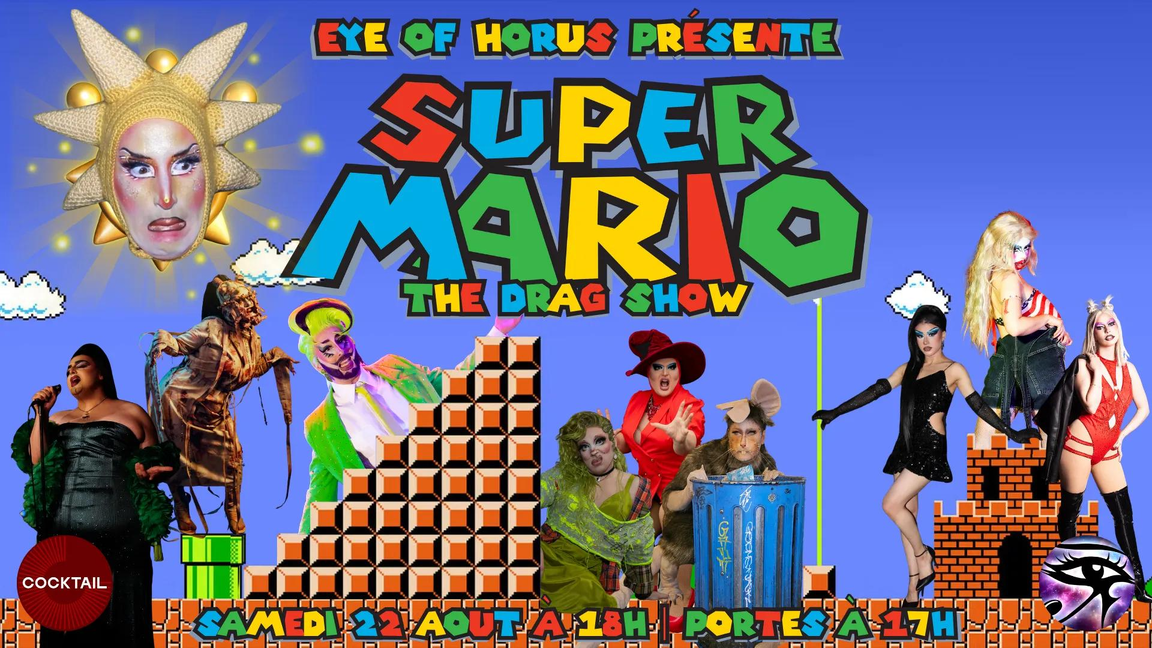 Super Mario : Le spectacle de drag