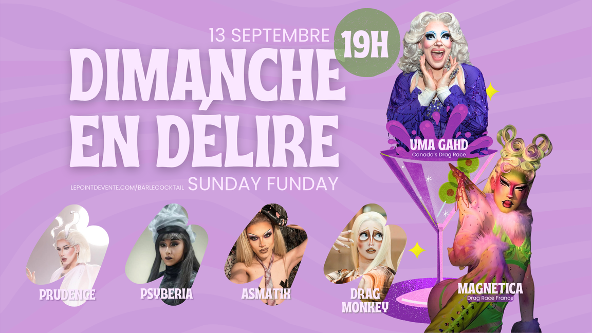 Dimanche en délire avec Magnetica (Drag Race France)