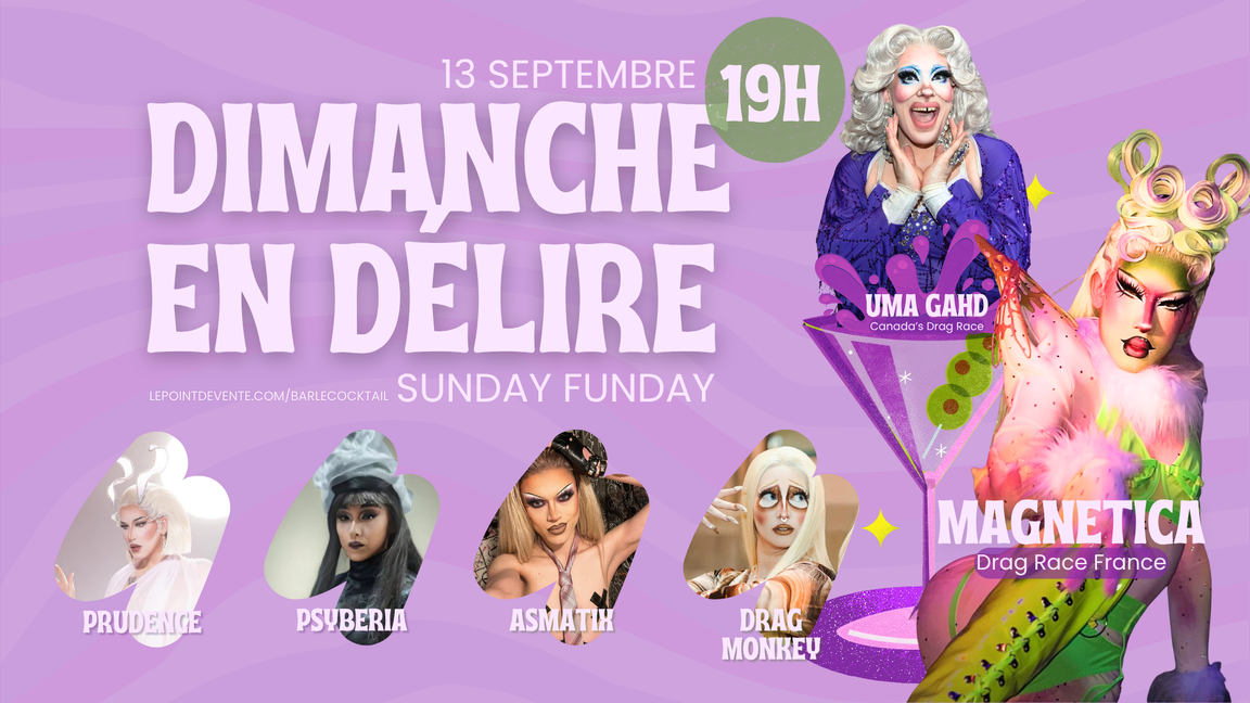 Dimanche en délire avec Magnetica (Drag Race France)