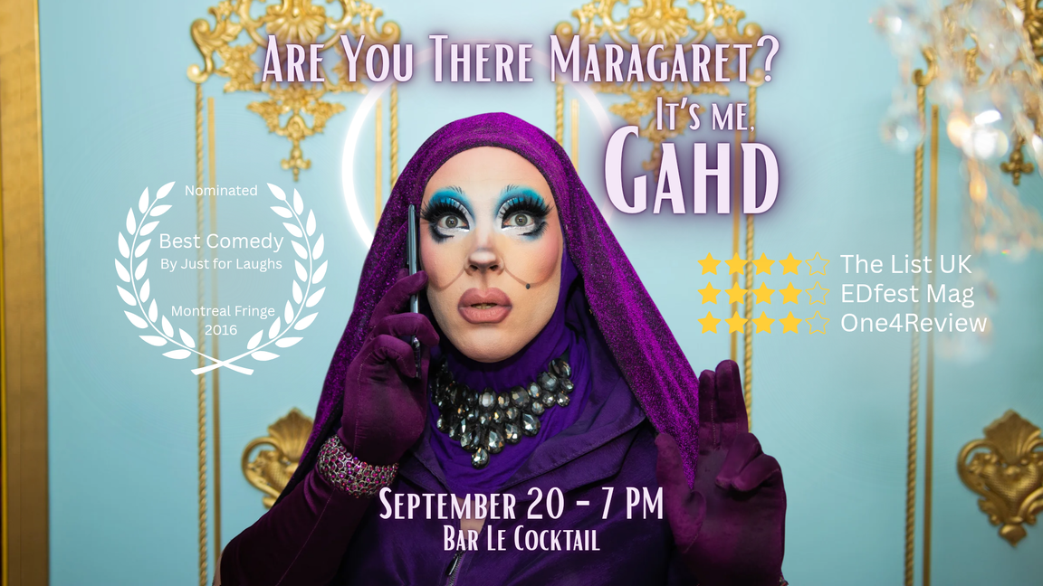 Are You There Margaret? It's Me, Gahd.