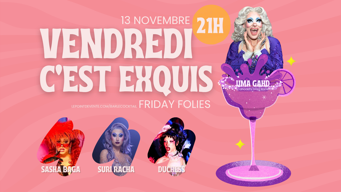 Vendredi c'est exquis