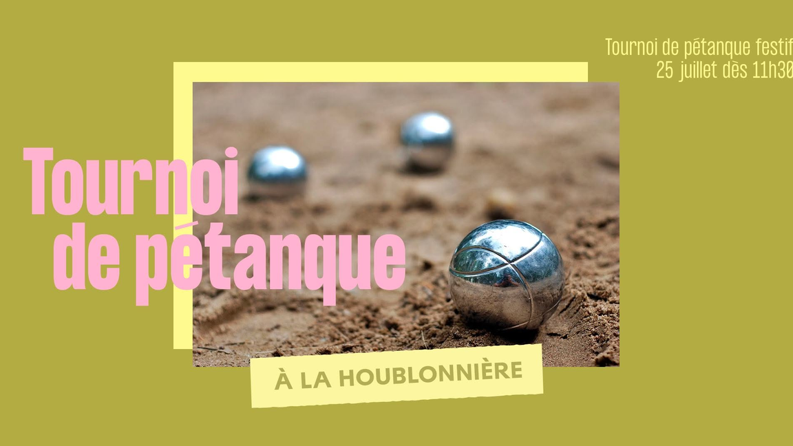 Tournoi de pétanque Lasouche