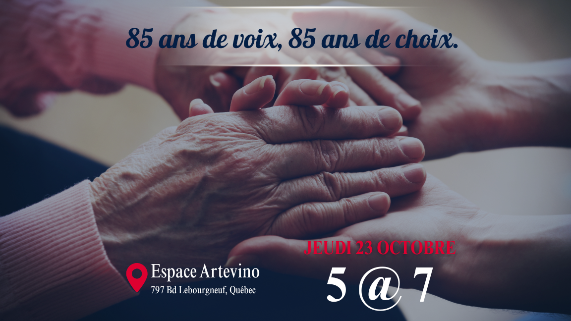 85 ans de voix, 85 ans de choix.