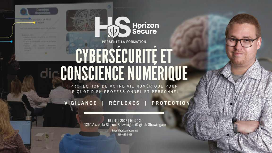 Cybersécurité et conscience numérique