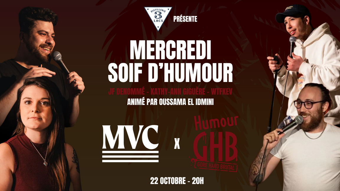 MERCREDI SOIF D'HUMOUR x G.H.B