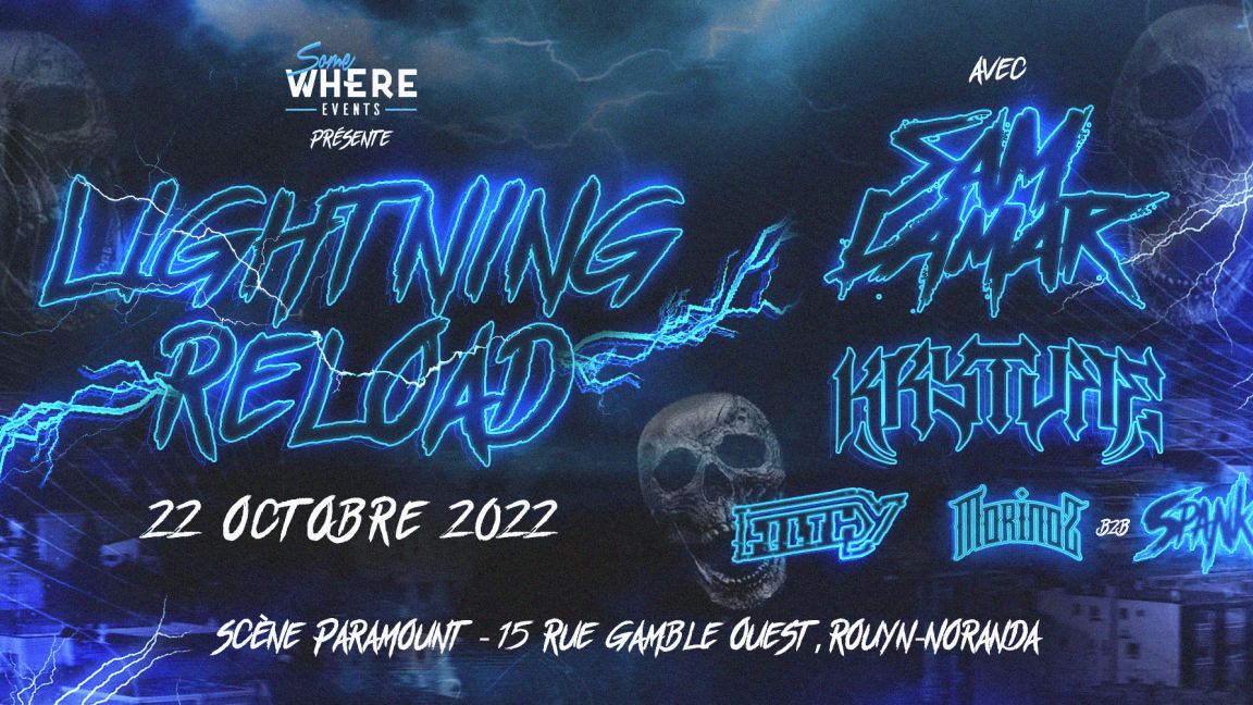 Lightning Reload W/ Sam Lamar, Kryture and more