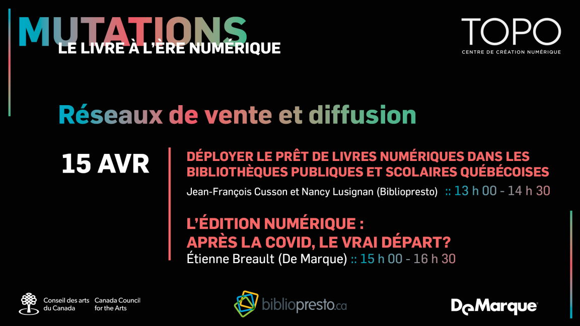 Réseaux de vente et diffusion | Présentations de Bibliopresto et De Marque