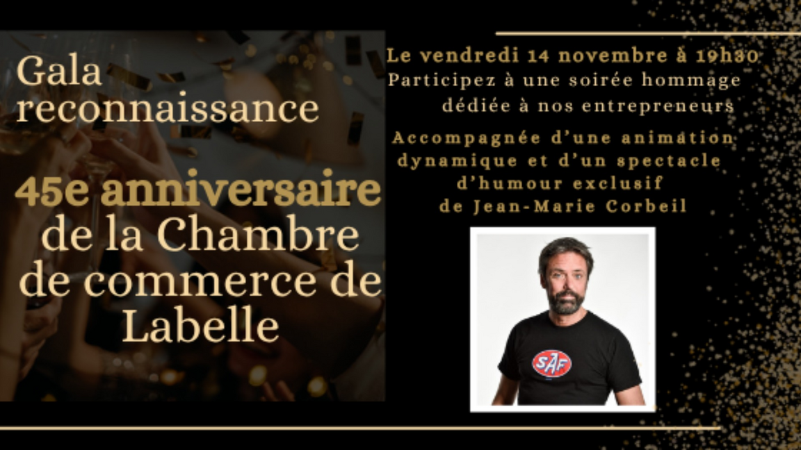 Le gala reconnaissance 45e anniversaire