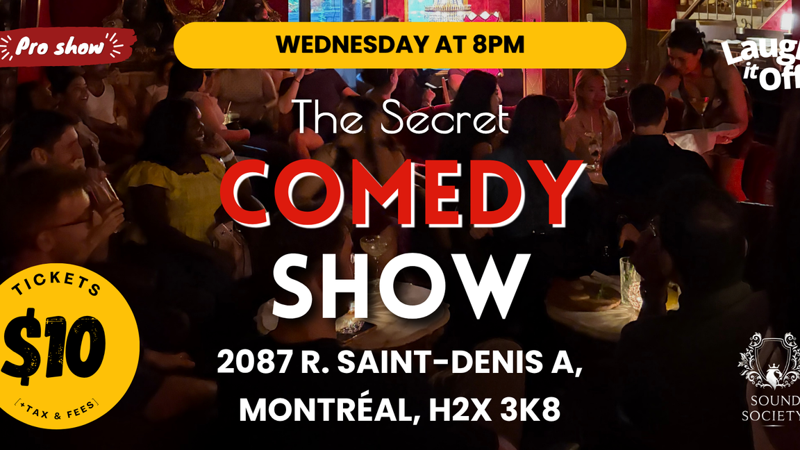 Pro Stand-Up Comedy | El Secreto Comedy Show in Montreal