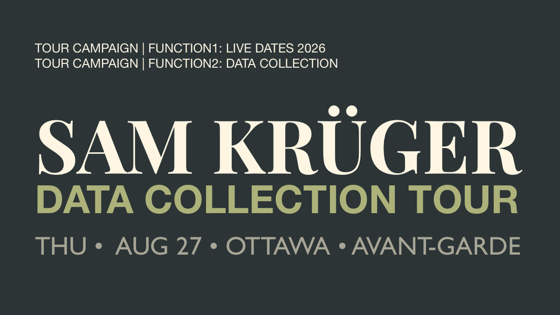 Sam Krüger + Special Guest @ Avant-Garde Bar