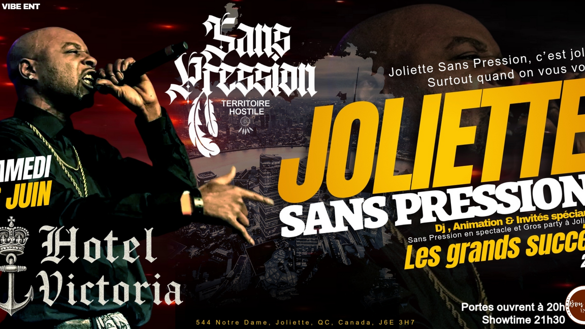 Sans Pression à Joliette "Combo S.P." Show & Party