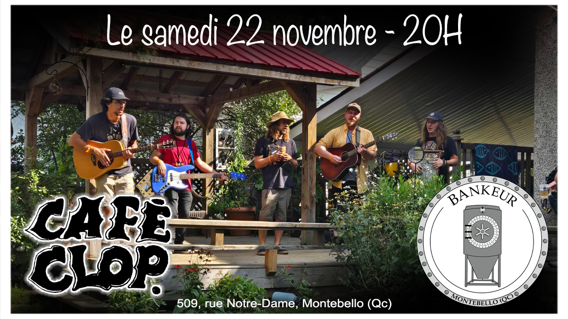 Café Clop - Soif D'exister