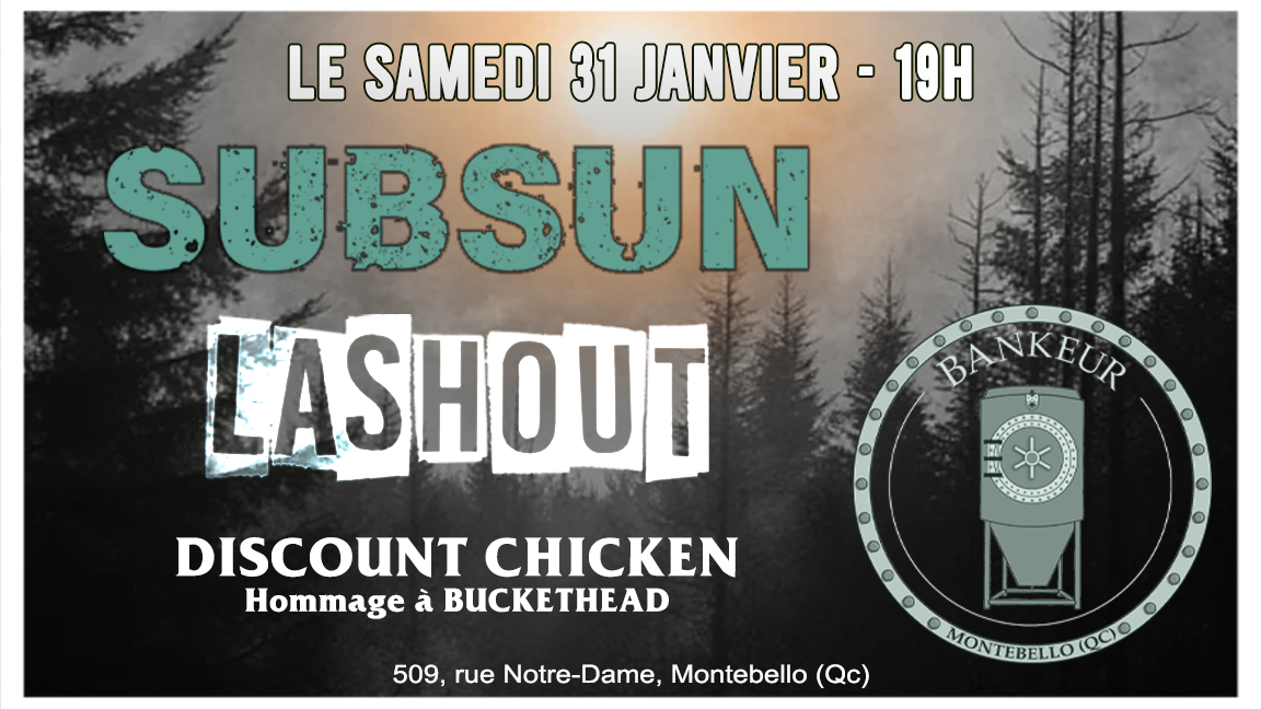 Subsun / Lashout / Discount Chicken