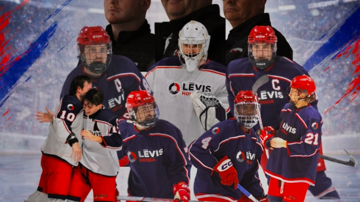 1ER MATCH DE SÉRIE LÉVIS HONDA