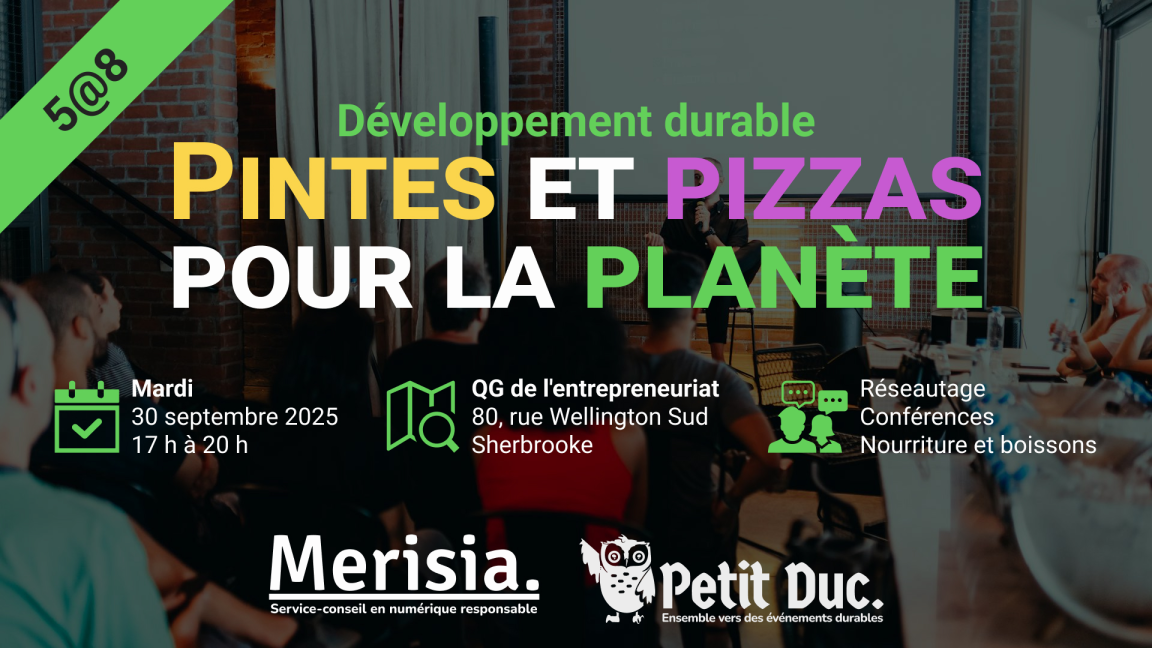 5@8 - Pintes et pizzas pour la planète