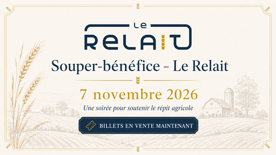 Souper-bénéfice — le Relait