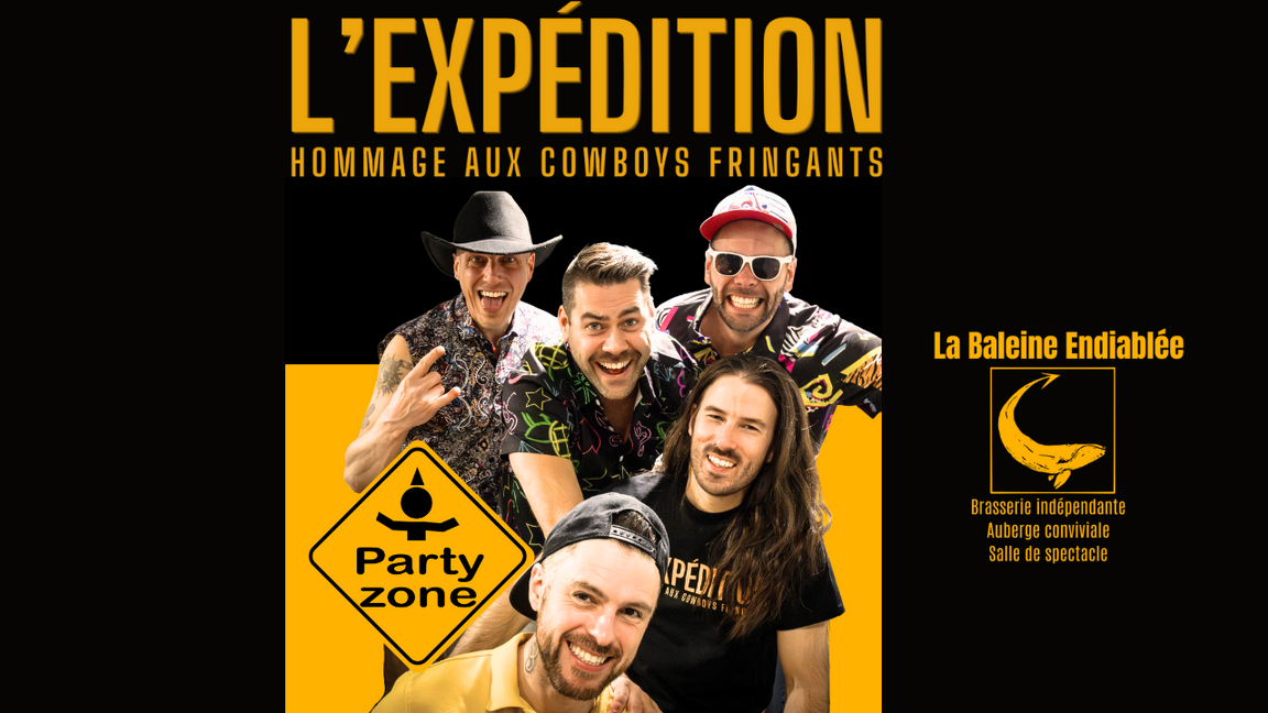 L'Expédition - Hommage aux Cowboys Fringants @ La Baleine Endiablée