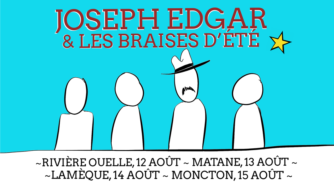 Joseph Edgard et les braises d'été (full band)