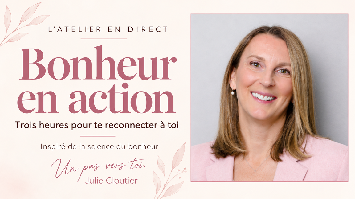 Bonheur en Action - L'Atelier en virtuel