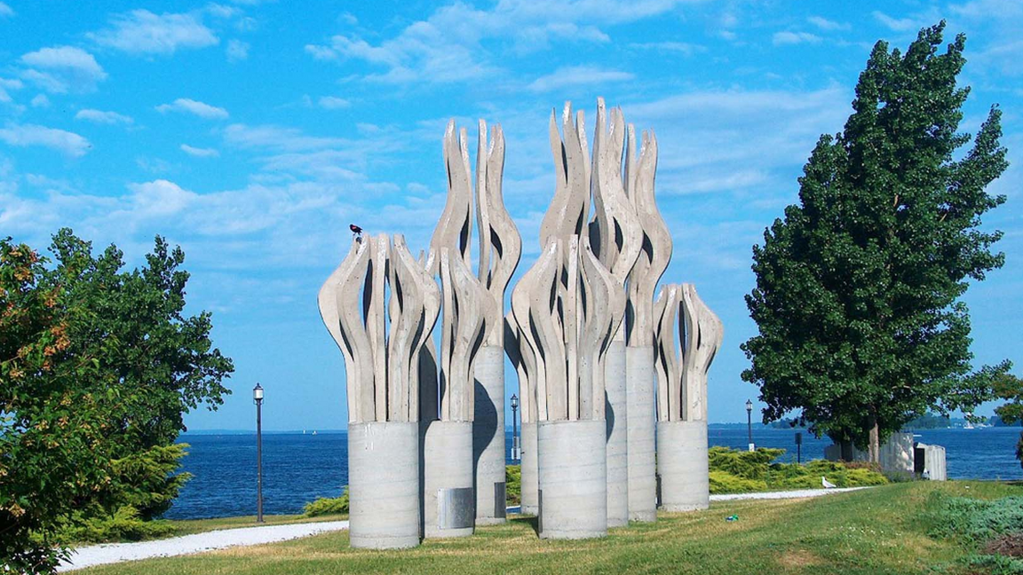 Histoire, nature, sculptures : Visite guidée du parc René-Lévesque