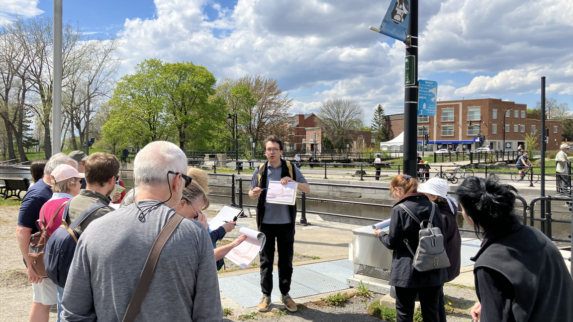 Circuit guidé : Canal de Lachine