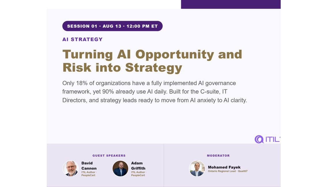 2026 Qualiti7-PeopleCert Webinar Series - AI Native Organization - Session 1