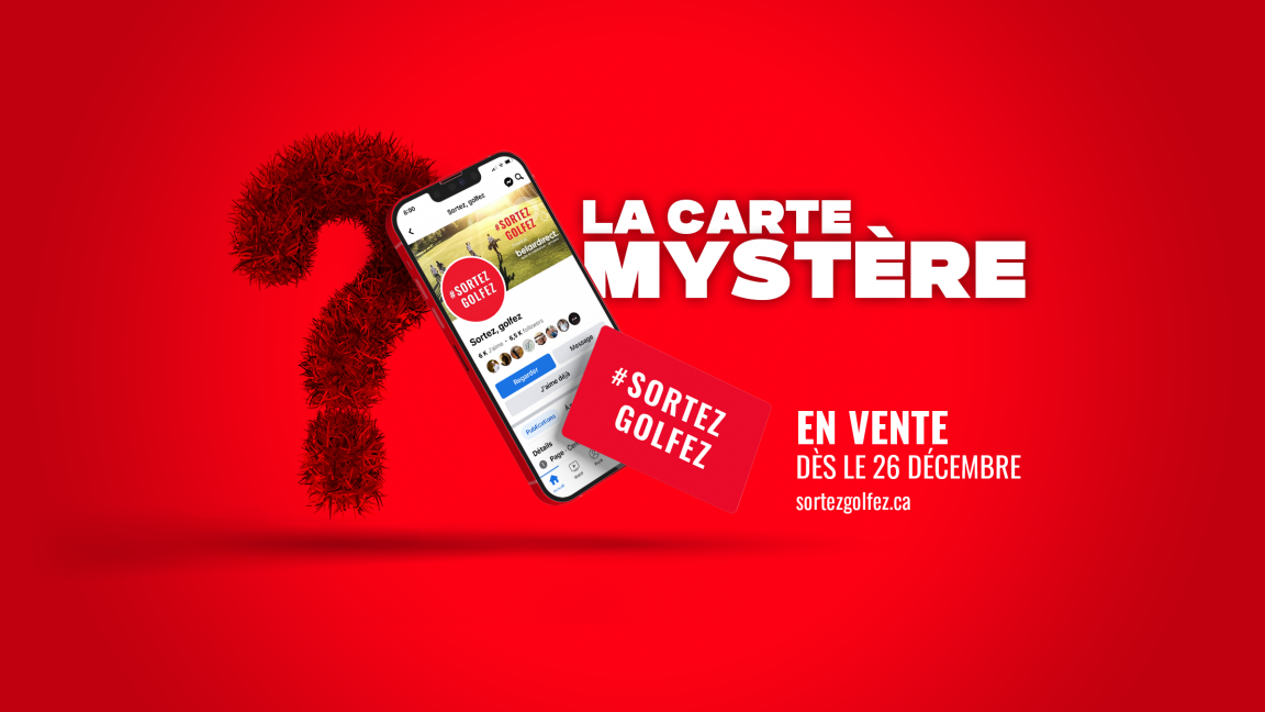 La carte MYSTÈRE SORTEZ, GOLFEZ 2023