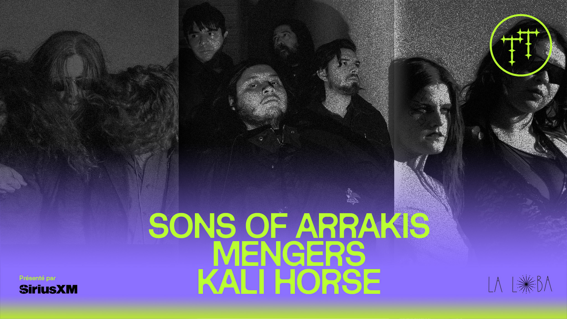 Sons of Arrakis + Mengers + Kali Horse @ Les Enfants du Rock