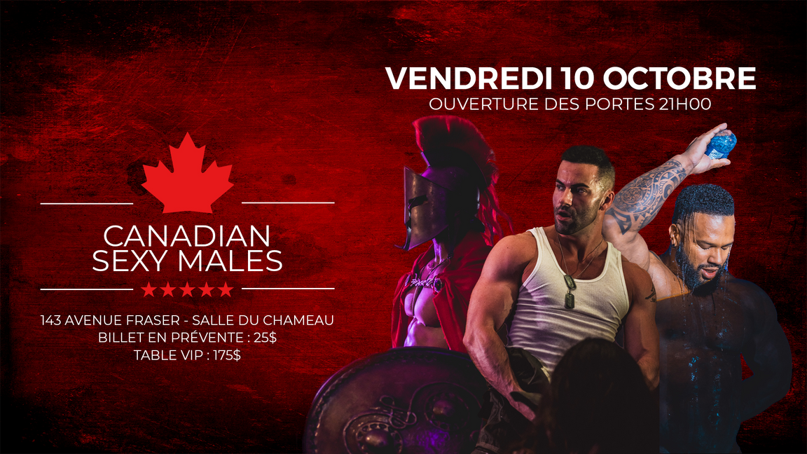 Les Canadians Sexy Males au Chameau