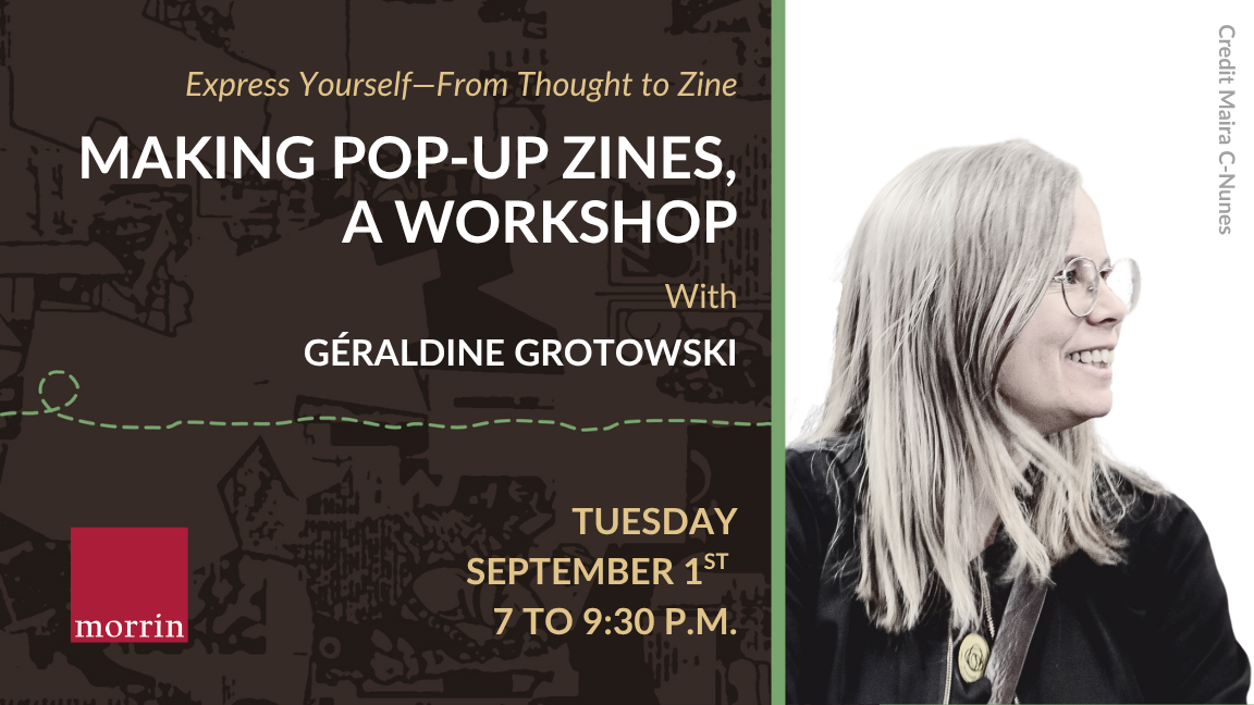 Express Yourself — Making Pop-up Zines, A Workshop
