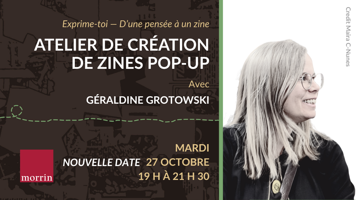 NOUVELLE DATE — Exprime-toi — Atelier de création de zines pop-up