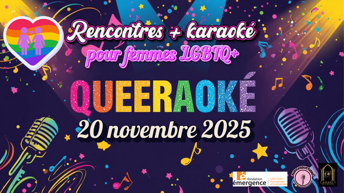 Queeraoké - Rencontres et karaoké LGBTQ+