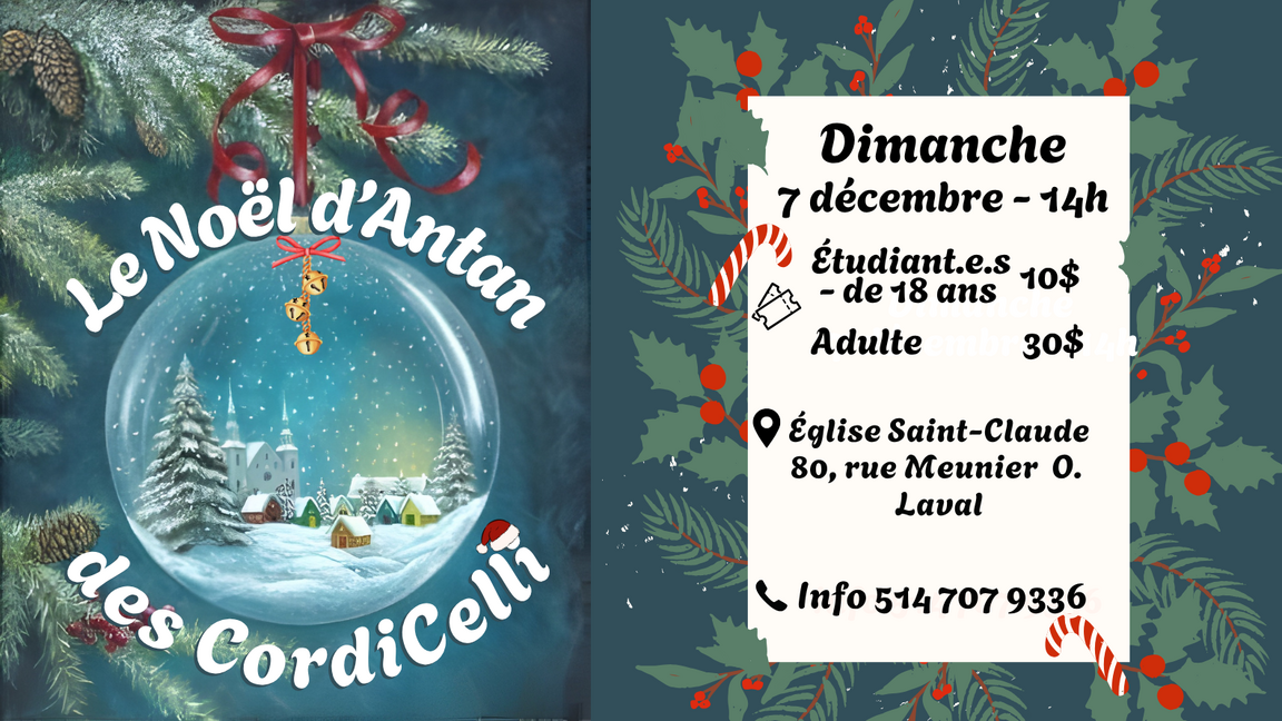 Le noël d'antan des Cordicelli
