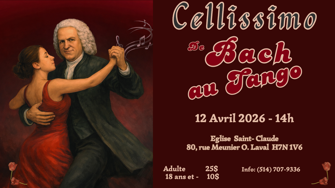 Les Cellissimo en concert - De Bach au tango