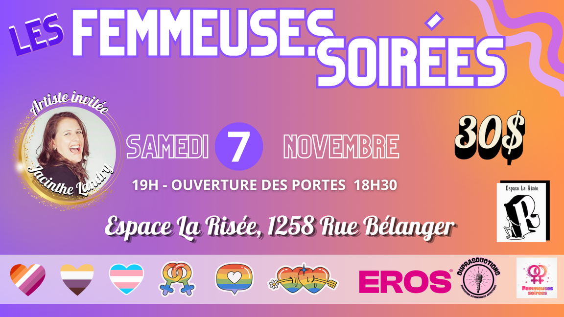 Le FEMMEuses Soirées - Rencontres, quizz, danse et karaoké LGBTQ+