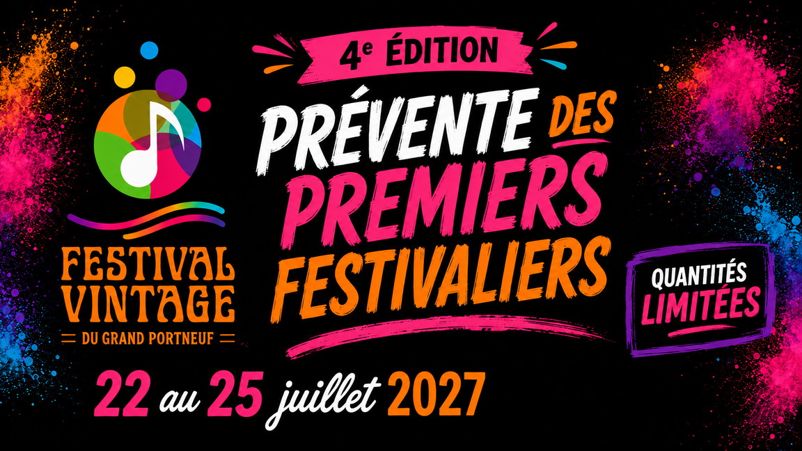 Festival vintage du Grand Portneuf 4è Édition