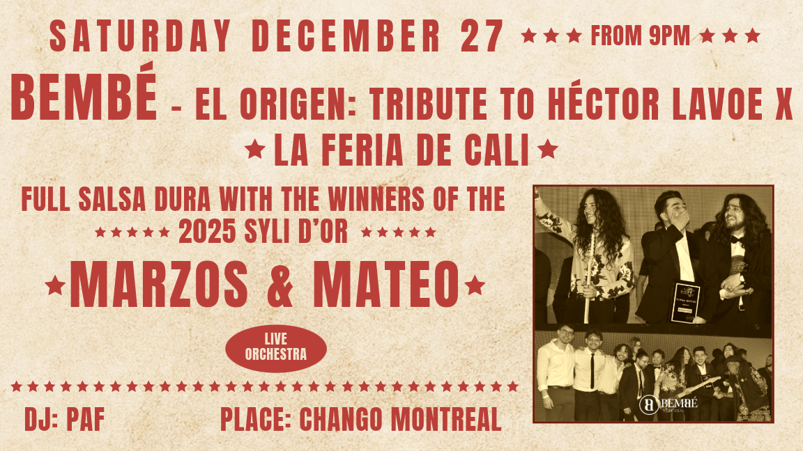 Bembe - El Origen: Tributo a Héctor Lavoe X La Feria de Cali