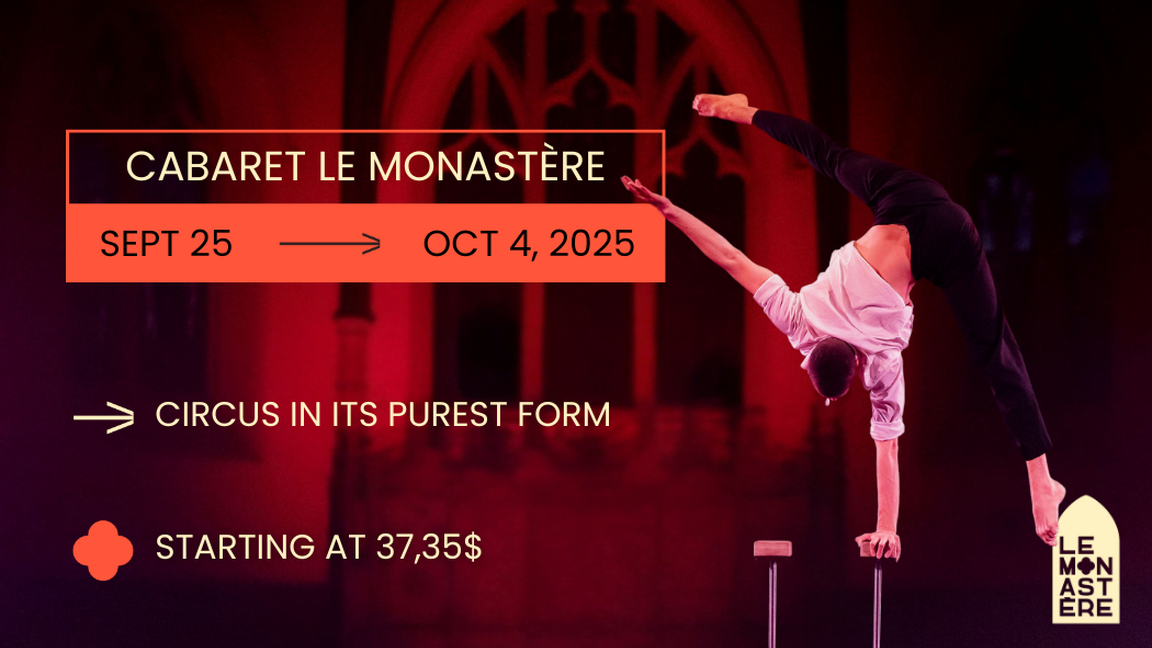 Cabaret du Monastère - Automne 2025