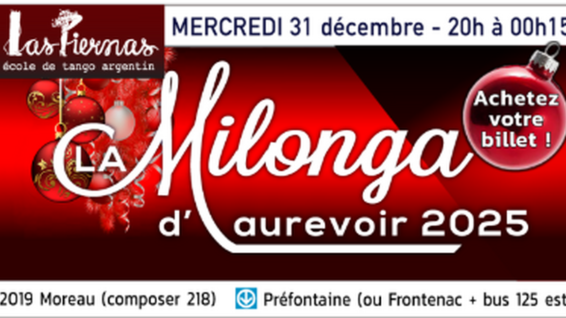Milonga du jour de l'an