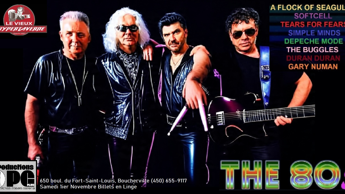The 80s au Pub Le Vieux Samedi 1ier Novembre