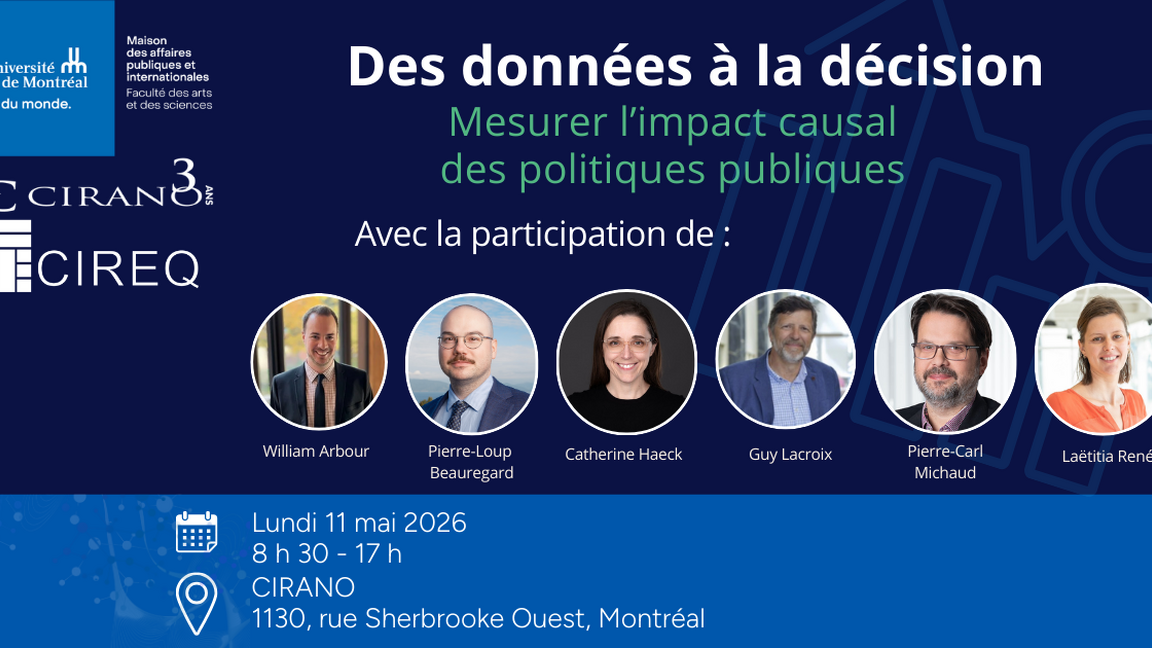 Des données à la décision : mesurer l'impact causal des politiques publiques