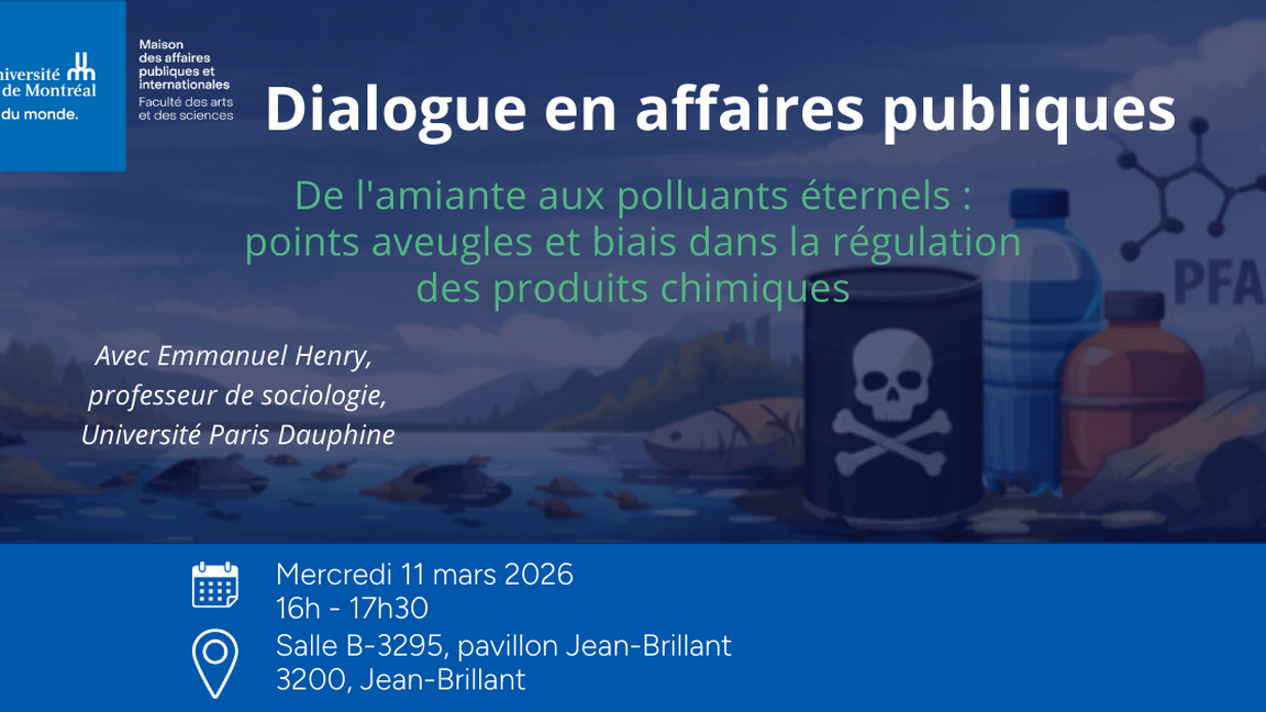 De l'amiante aux polluants éternels : points aveugles et biais dans la régulation des produits chimiques