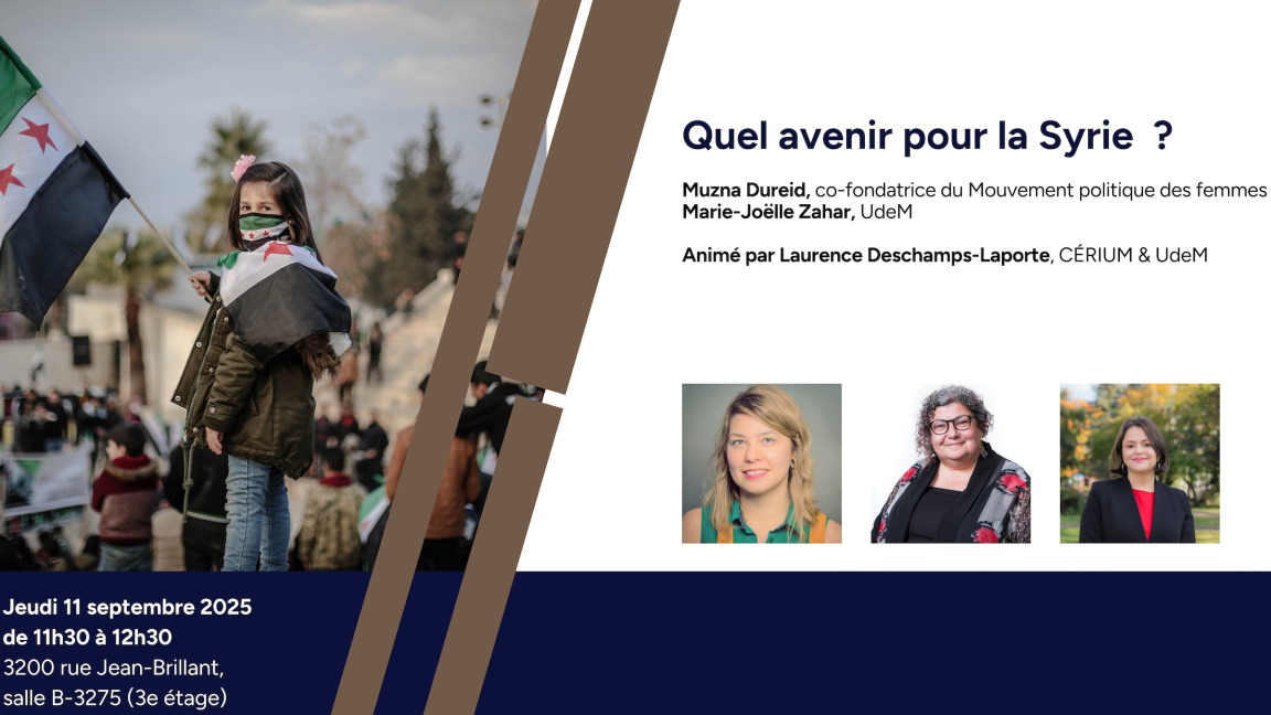 Quel avenir pour la Syrie ?