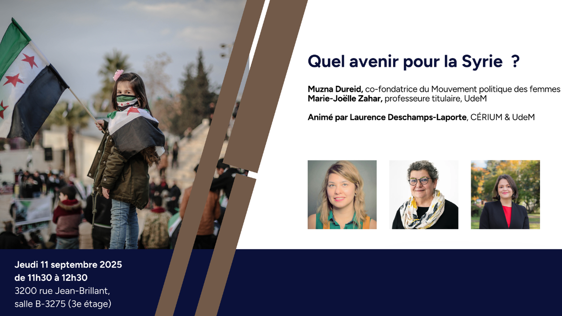 Quel avenir pour la Syrie ?