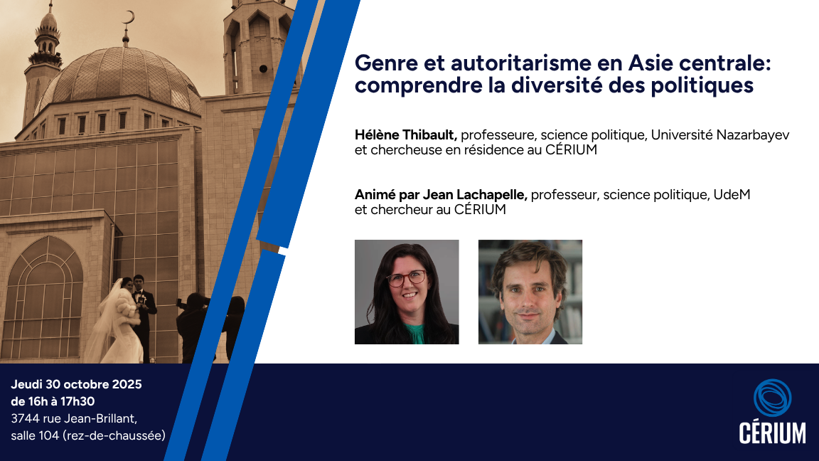 Genre et pouvoir en Asie centrale : comprendre la diversité des politiques