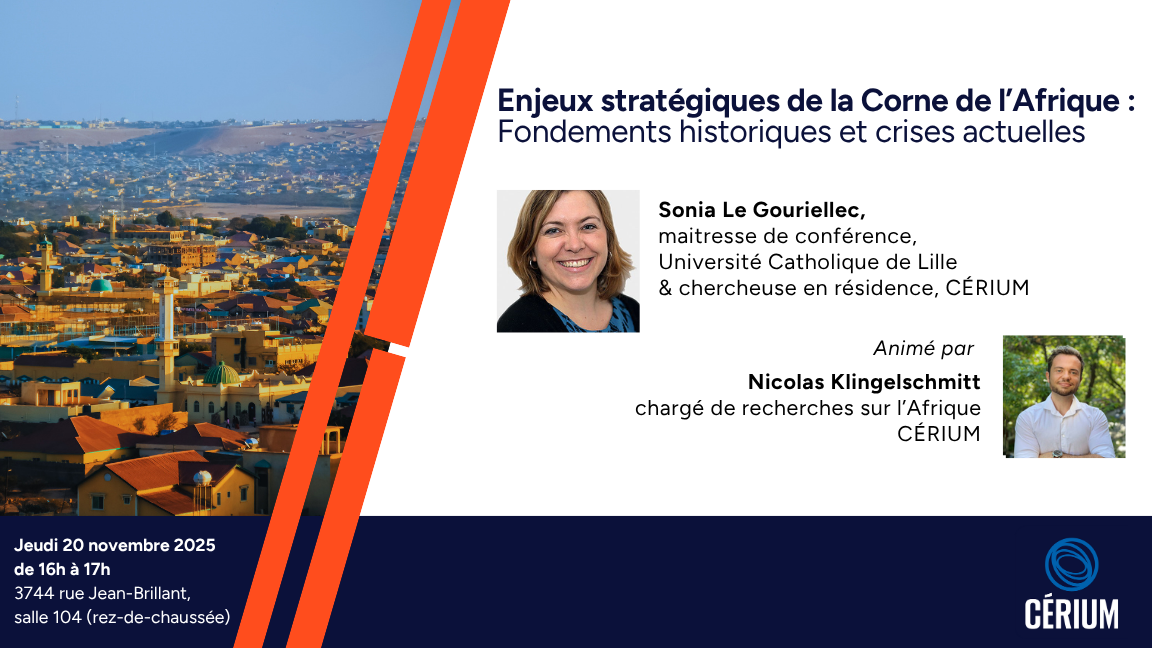 Enjeux stratégiques de la Corne de l’Afrique : Fondements historiques et crises actuelles