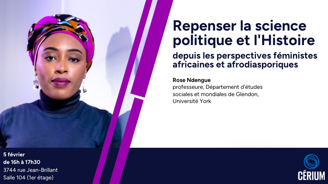 Repenser la science politique et l’histoire depuis les perspectives féministes africaines et afrodiasporiques